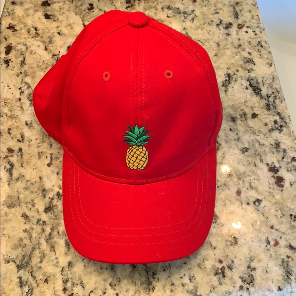 Pineapple baseball cap